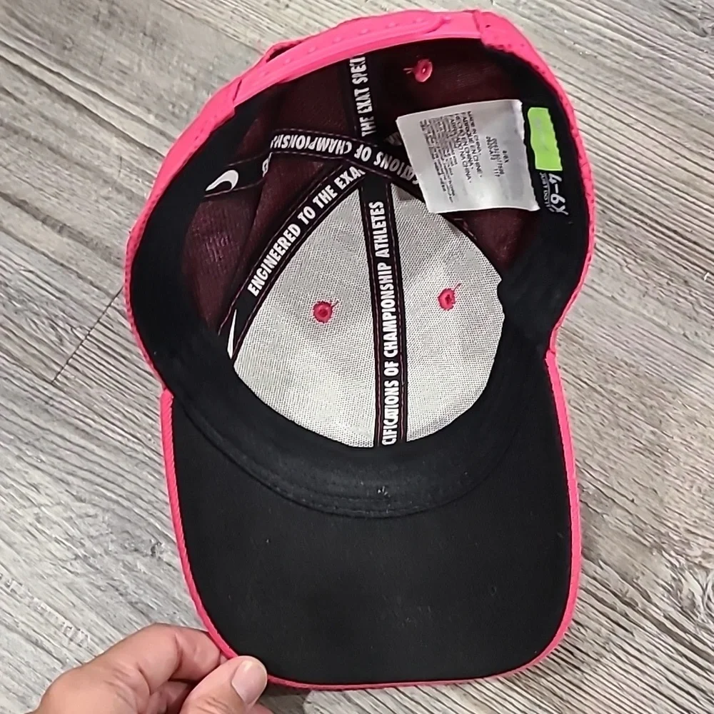 Nike Pink Baseball Hat Size 4-6X